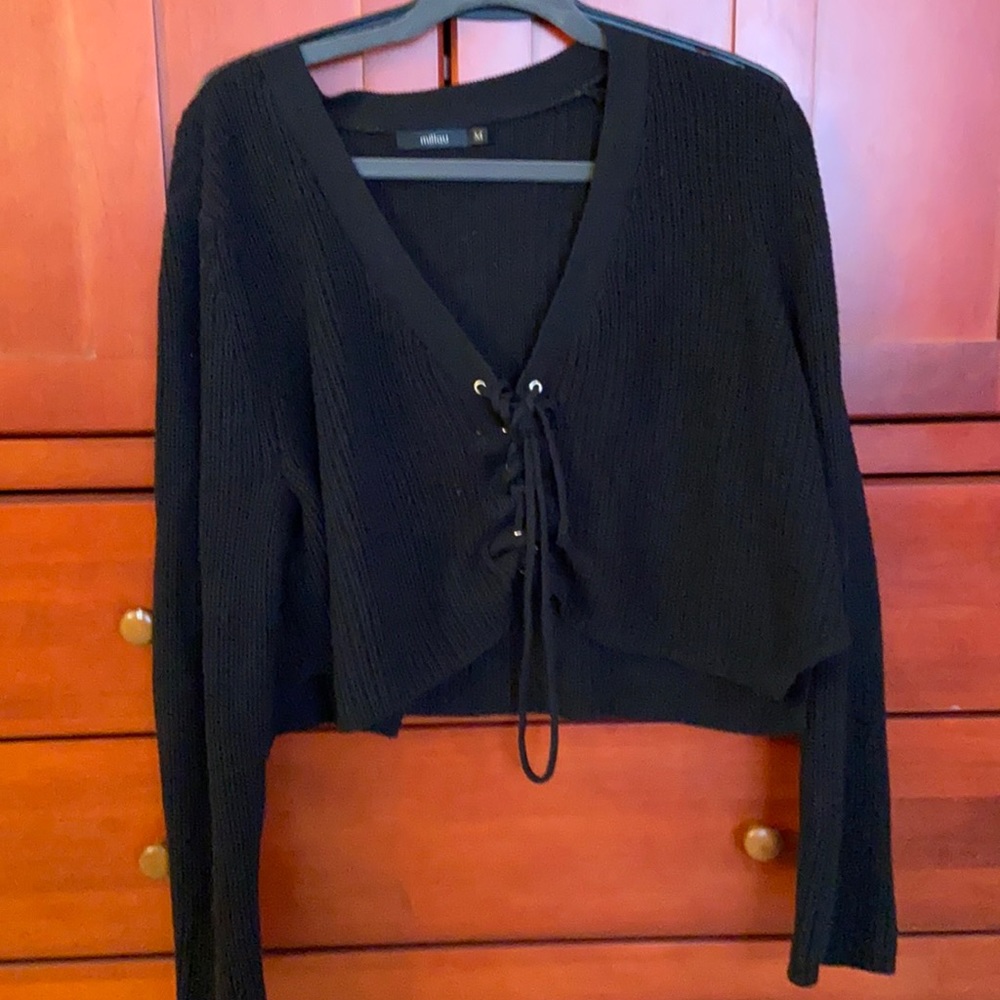 Oversized crop top